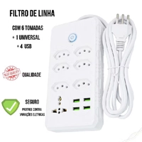 filtro de linha para tomadas de 10A