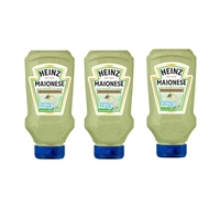 Kit com 3  Maionese de alho com ervas Heinz - 215g 
