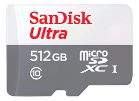 Cartão MicroSD SanDisk 512GB Ultra 100MB/s