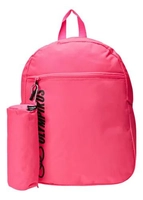 Mochila Casual Masculina Juvenil Em Poliéster Cor Rosa Olympikus
