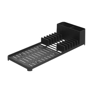 COZA, Escorredor de Louças, Brinox Metalúrgica LTDA, Single, 41,7 X 16,9 X 9 cm, Preto