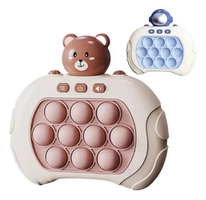 Fidget Spinner Pop It Urso Marrom Unidade