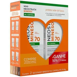 2 Protetores Solares Neostrata Minesol Oil Control FPS 70