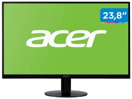 (Cliente Ouro) Monitor Acer Ultra-Thin 23,8" 120Hz 1ms Full HD IPS LED HDMI SA240Y
