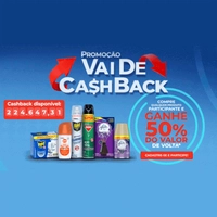 Compre Raid, Off!, Baygon ou Glade e ganhe 50% de cashback (até R$30) -  Valido para lojas participantes