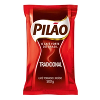 Café Pilão Torrado E Moído Tradicional Almofada 500g | R$8