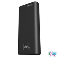 Power Bank Portátil Slim Pro 20.000 mAh em ABS Grafite - i2GO - PROBAT008 | R$ 126