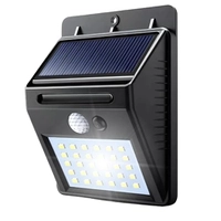 Kit Luminária Solar LED Arandela com Sensor de Presença – Segurança, Economia e Iluminação Inteligente!