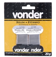 Estanho em Fio, 1.2 mm, 60 x 40, com 20 G, Vonder VDO2340