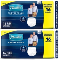 Roupa Íntima Plenitud, Proctect Plus, 16 unidades - G/XG | R$31