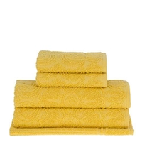 Jogo de Toalhas Florentina Amarelo 5 Peças