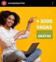 +3000 vagas gratuitas em cursos livres selecionados | UNISUAM