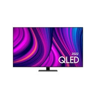 Smart Tv 55" Samsung QLED 4K 55Q80B 2022, Modo Game, Processador com IA, Tela sem limites, Alexa built in, Dolby Atmos