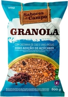 [REC] Granola Tradicional Zero Açúcar 800g