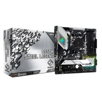 Placa Mãe ASRock B550M Steel Legend, Chipset B550, AMD AM4, MATX, DDR4