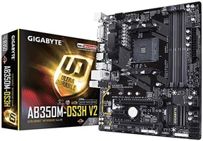 Placa-Mãe Gigabyte GA-AB350M-DS3H V2, AMD AM4, mATX, DDR4