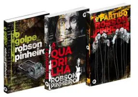 Kit Robson Pinheiro - 3 Volumes - O Partido, A Quadrilha, O Golpe - Série Política Das Sombras - R$60
