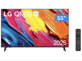 [Magalu] Smart TV 55" LG 4K Ultra HD QNED 55QNED70ASA WebOS 25 α7 AI Processor 4K Gen8 Alexa 3 HDMI 2 USB