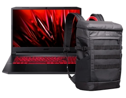 Notebook Gamer Acer Nitro 5 AN517-54-59KR Intel Core i5 Linux 8GB 512GB SSD GTX 1650 17.3 + mochila