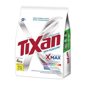 [REC | +POR- | R$ 28,04] Ypê Lava Roupas em Pó Tixan Sensitive Sachê 4Kg (R$ 2,80/400g)