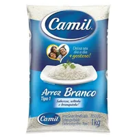 Arroz Agulhinha Tipo 1 Camil 5Kg