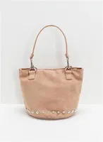 BOLSA ROSE COM APLICAÇÃO DE TAXINHAS | R$60