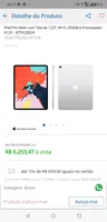 [APP] Apple iPad Pro 12.9 Pol Wi-fi 256 GB processador A12X Silver