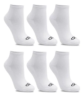 Kit 6 Pares De Meias Cano Curto Adulto Olympikus
