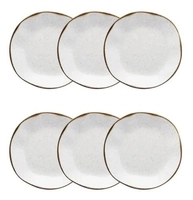 Conjunto De 6 Pratos Fundos 22,5cm Ryo Maresia