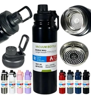 Garrafa Térmica 800ml com Isolamento Térmico