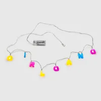 Cordão luminoso letras girl gang | R$20