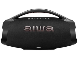 [Com Cashback R$ 1039]  Caixa de Som Aiwa Boombox Plus AWS-BBS-01-B Bluetooth Amplificada 200W USB - Bivolt
