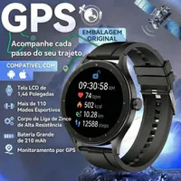 Relógio Smartwatch Masculino S30 GPS AMOLED
