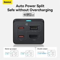Hub HDMI com Carregamento Rápido 67W + Usb p/ Dados | BASEUS