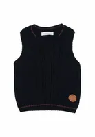 Colete Milon Menino Liso Preto M