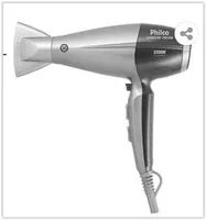 Secador de Cabelos Philco ExpertPro PSC2500 Motor AC 2200W - Cinza | R$ 184