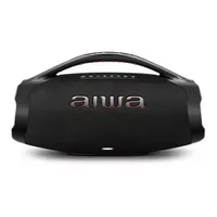 Caixa de Som Aiwa Boombox Plus BBS-01-B Preto 200W Bluetooth Até 30 horas de Bateria