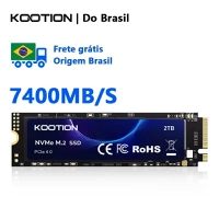SSD M.2 NVMe 4TB Gen4 para PC/PS5 KOOTION X16Plus 