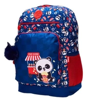 Mochila Escolar Panda Pipoca Juvenil