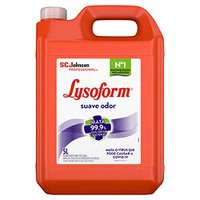[Rec/LV2 R$26,58] Lysoform Suave Odor, Desinfetante Líquido, Limpeza Pesada e Eficiente, 5L