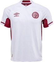 Camisa Club Atlético Lanús II 25/26 s/n Torcedor Umbro Masculina - Branco+Bordo