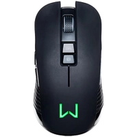 Mouse Gamer Sem Fio Multilaser Warrior Akin MO280 - Preto