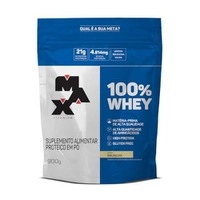 [Rec] 100% Whey Refil (900G) - Baunilha - Max Titanium