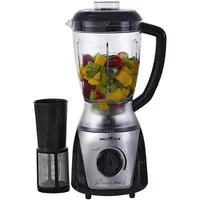 [Cartão Americanas] Liquidificador Britânia Eletronic Filter Preto e Prata 370W 1,5L 8 Velocidades com Filtro - R$72