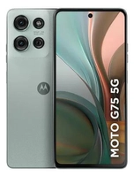 Smartphone Motorola Moto G75 5G 256GB 8GB RAM, Tela 6.8 120Hz, IP68 & IP69 Certificação Militar, NFC, Áudio Estéreo, e-SIM, Snapdragon