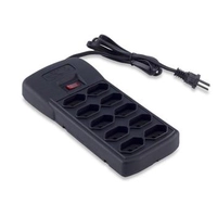 Filtro de Linha 10 Tomadas 1,2 Metros Preto Force Line | R$29