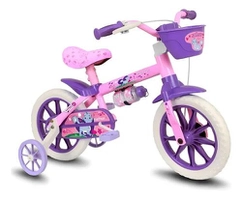 Bicicleta Infantil Aro 12 Rosa/Violeta