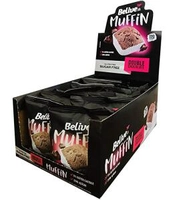 Muffin Double Chocolate Sem Açúcar Sem Glúten Sem Lactose Belive 40g Display com 10 unidades - R$20( leia a descrição)