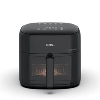 Fritadeira Sem Óleo Air Fryer Eos Chef Gourmet 6.2 Litros Compacta Digital Preto Eaf60p 110v ou 220V