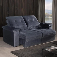 Sofá 2 Lugares Retrátil e Reclinável Matteo - Espuma D33